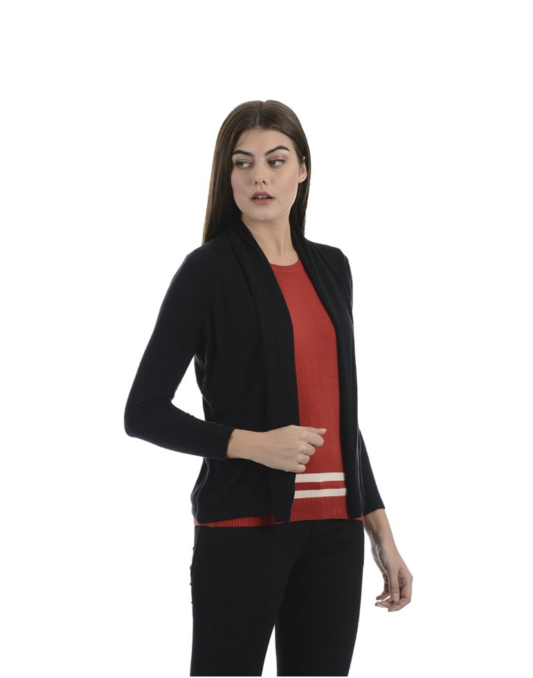 Porto Bello Women Casual Winter Wear Shrug